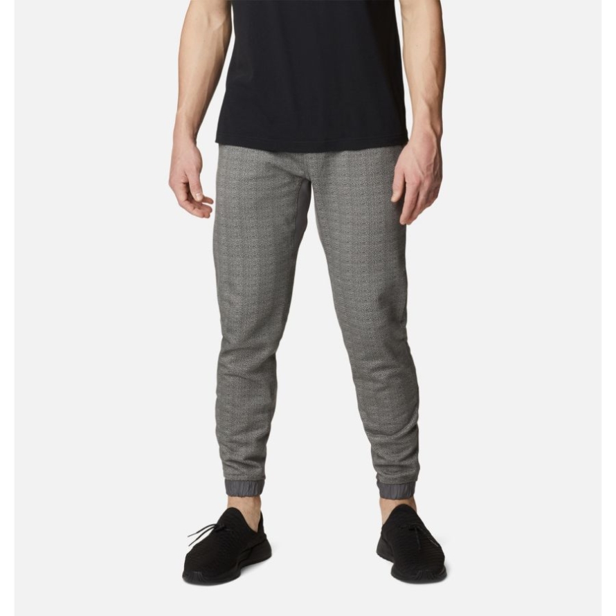 Men's Columbia Lodge III Joggers City Grey Herringbone Columbia