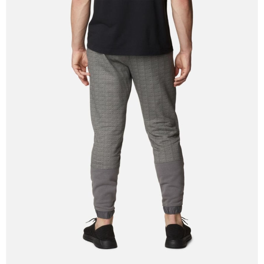 Men's Columbia Lodge III Joggers City Grey Herringbone Columbia