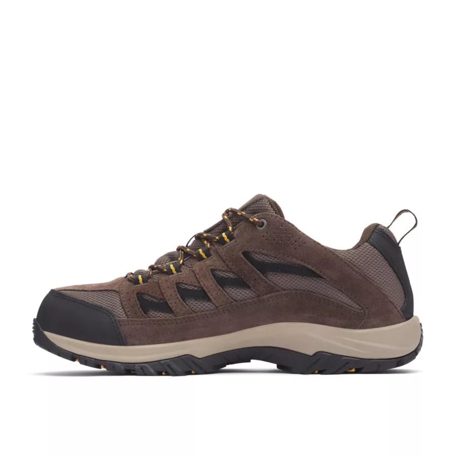 Men's Crestwood Waterproof Hiking Shoe Wide Columbia Mud/Squash