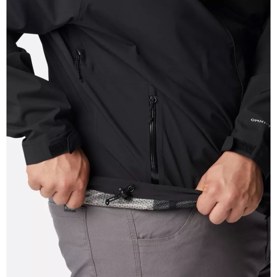 Men's Earth Explorer Shell Jacket Big Columbia Black