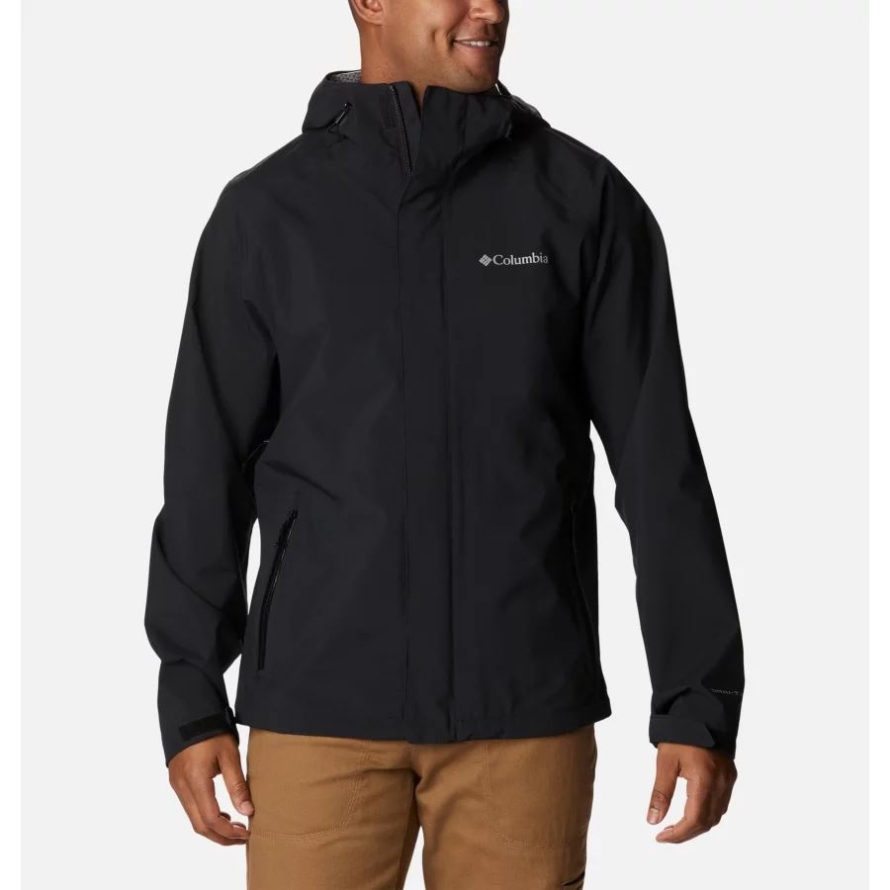 Men's Earth Explorer Shell Jacket Columbia Black