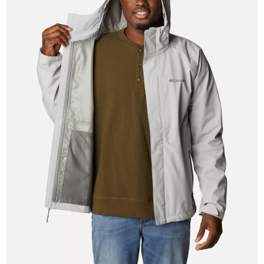 Men's Earth Explorer Shell Jacket Columbia Grey Columbia
