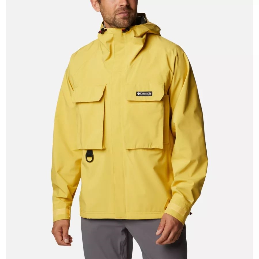 Men's Field Creek Fraser Shell Jacket Columbia Golden Nugget