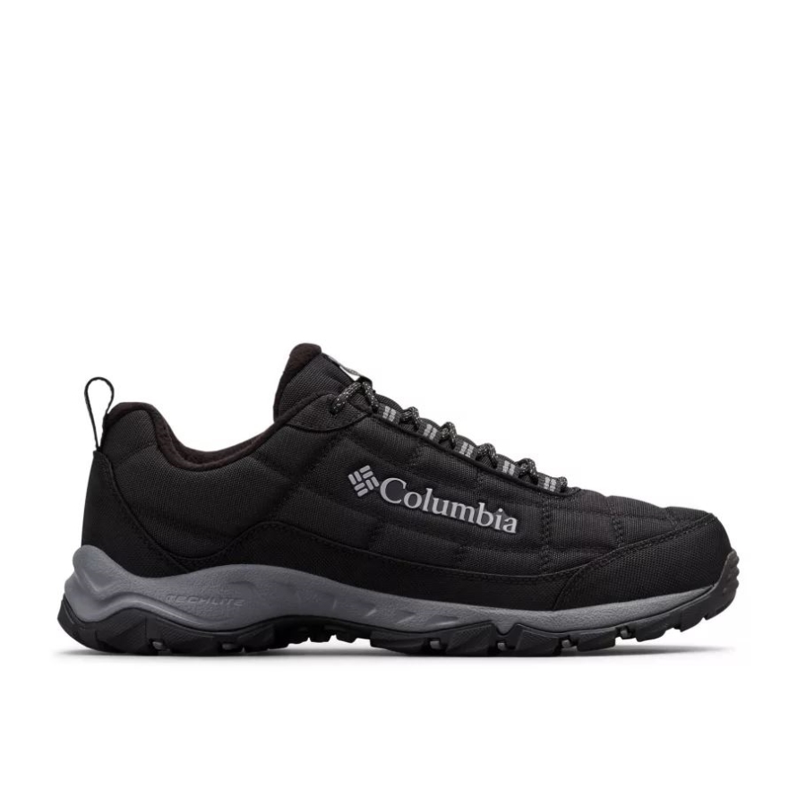 Men's Firecamp Fleece Lined Shoe Columbia Black/Ti Grey Steel