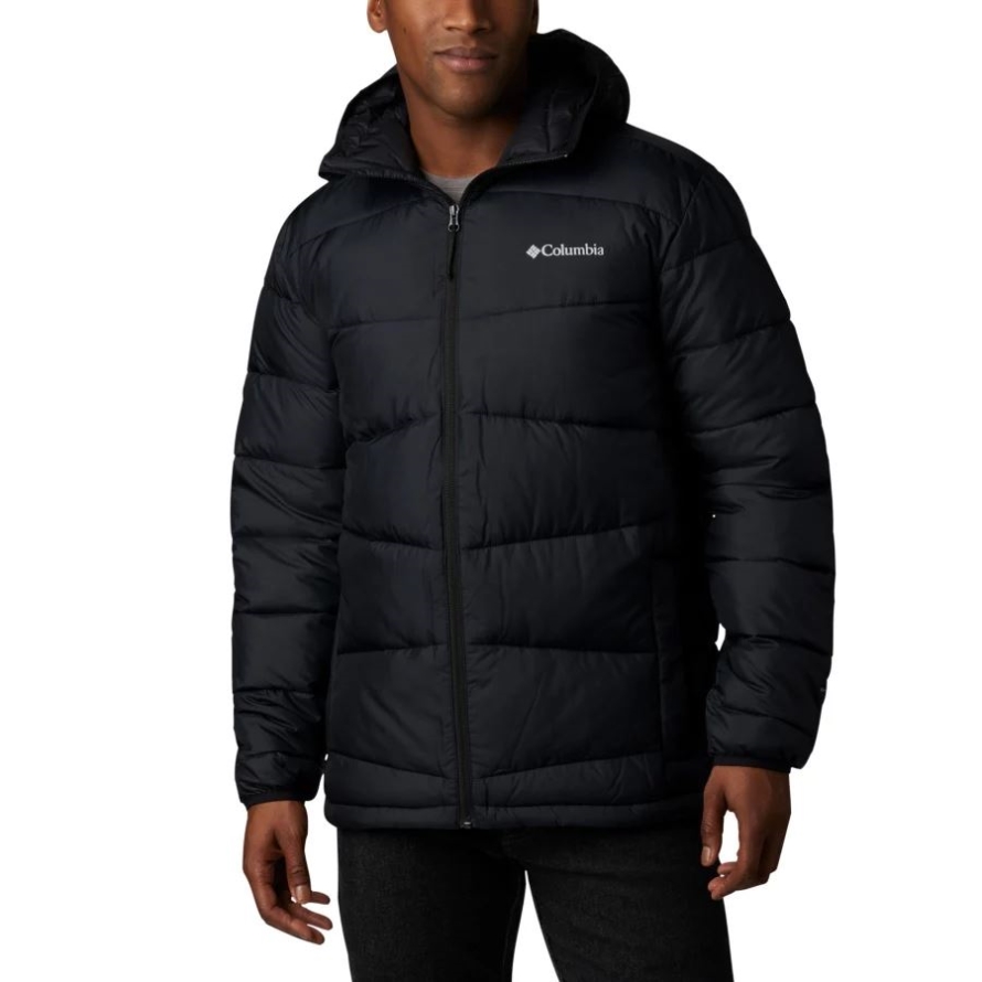 Men's Fivemile Butte Hooded Jacket Active Fit Columbia Black