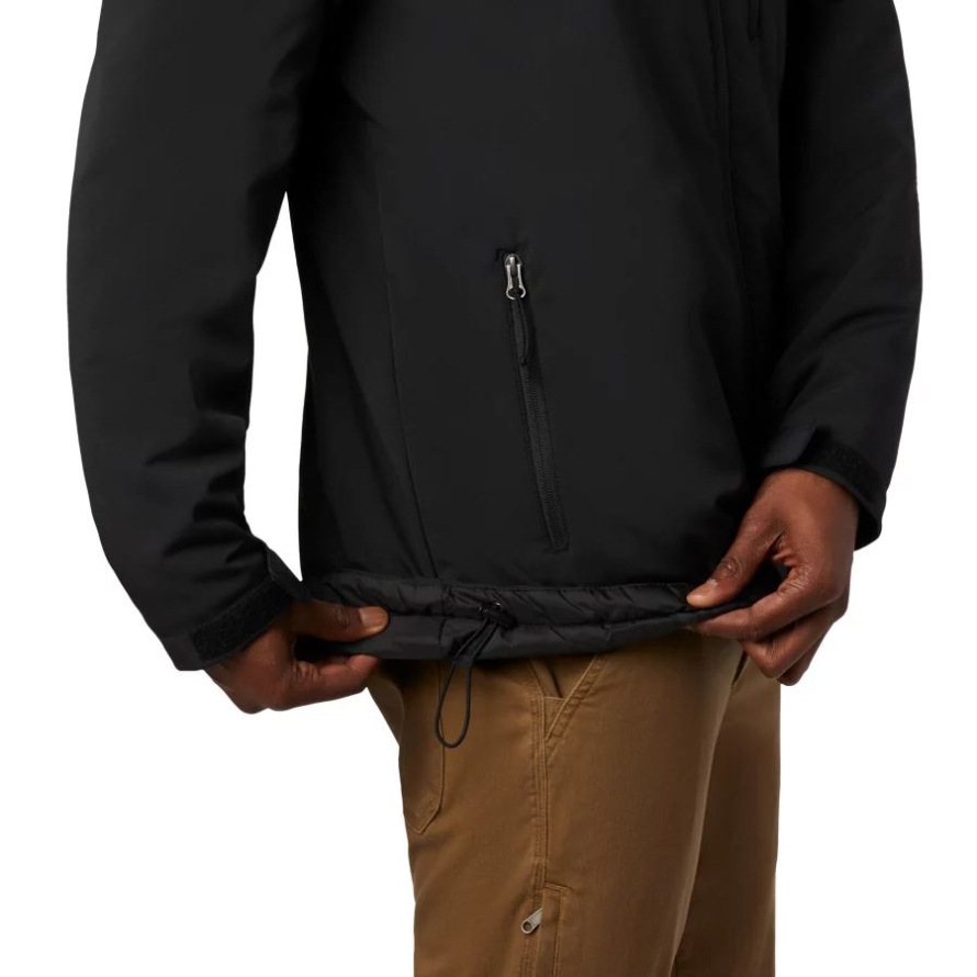 Men's Gate Racer Insulated Softshell Jacket Columbia Black