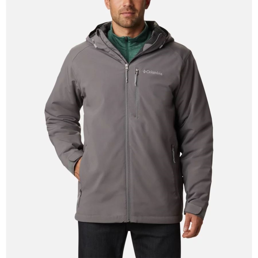 Men's Gate Racer Softshell City Grey Columbia