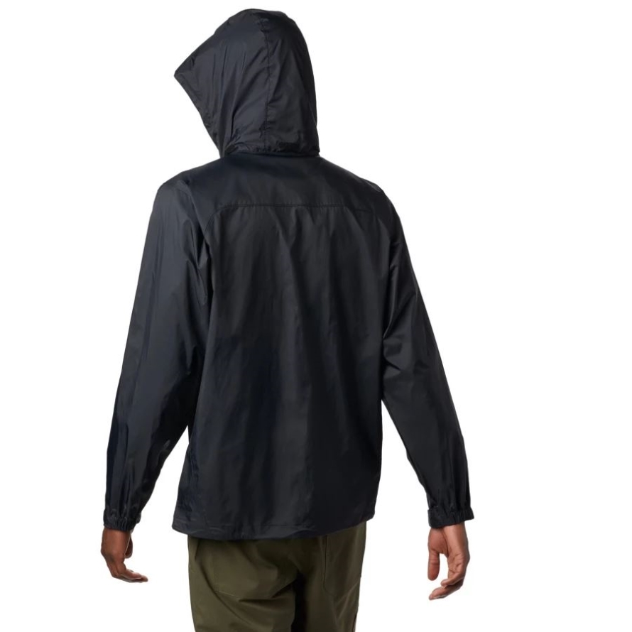 Men's Glennaker Lake Rain Jacket Tall Columbia Black