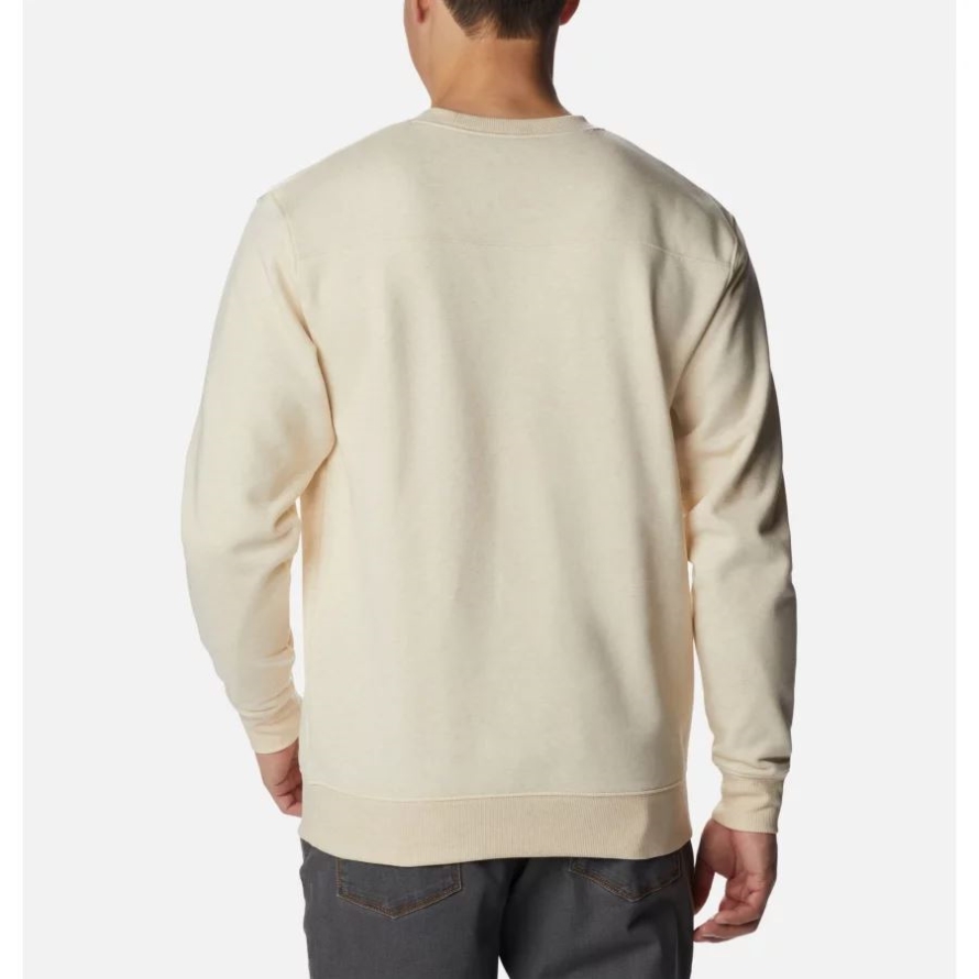 Men's Hart Mountain II Crew Sweatshirt Oatmeal Heather Columbia