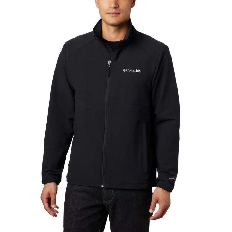 Men's Heather Canyon Hoodless Jacket Black Columbia