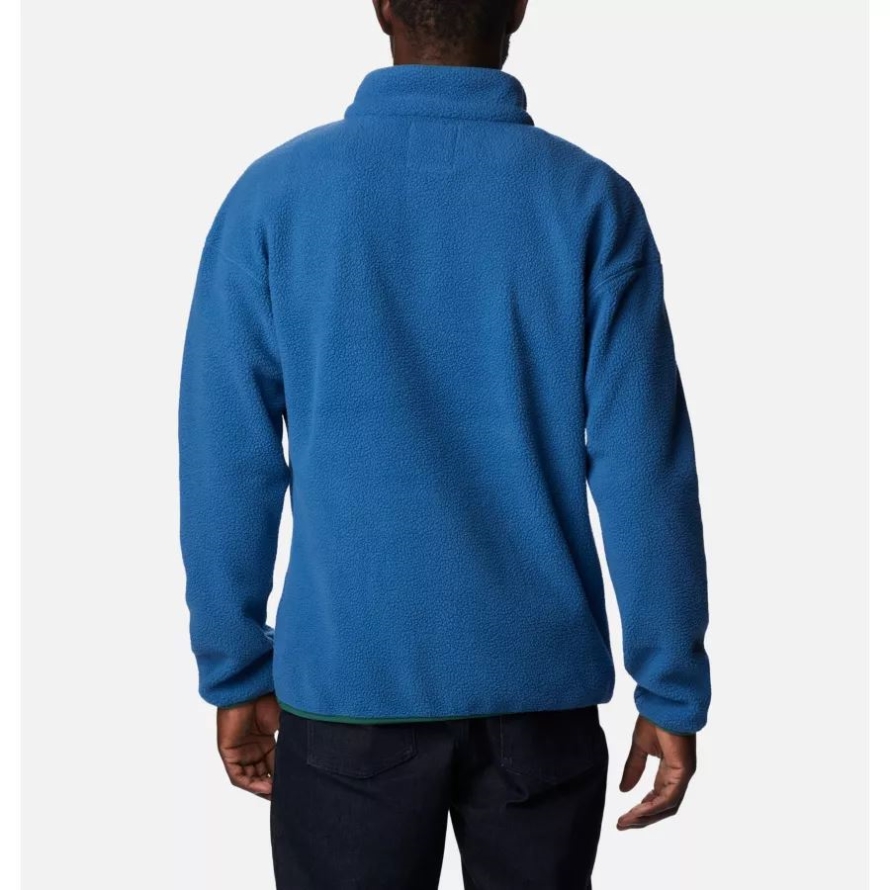 Men's Helvetia Streetwear Fleece Impulse Blue Columbia