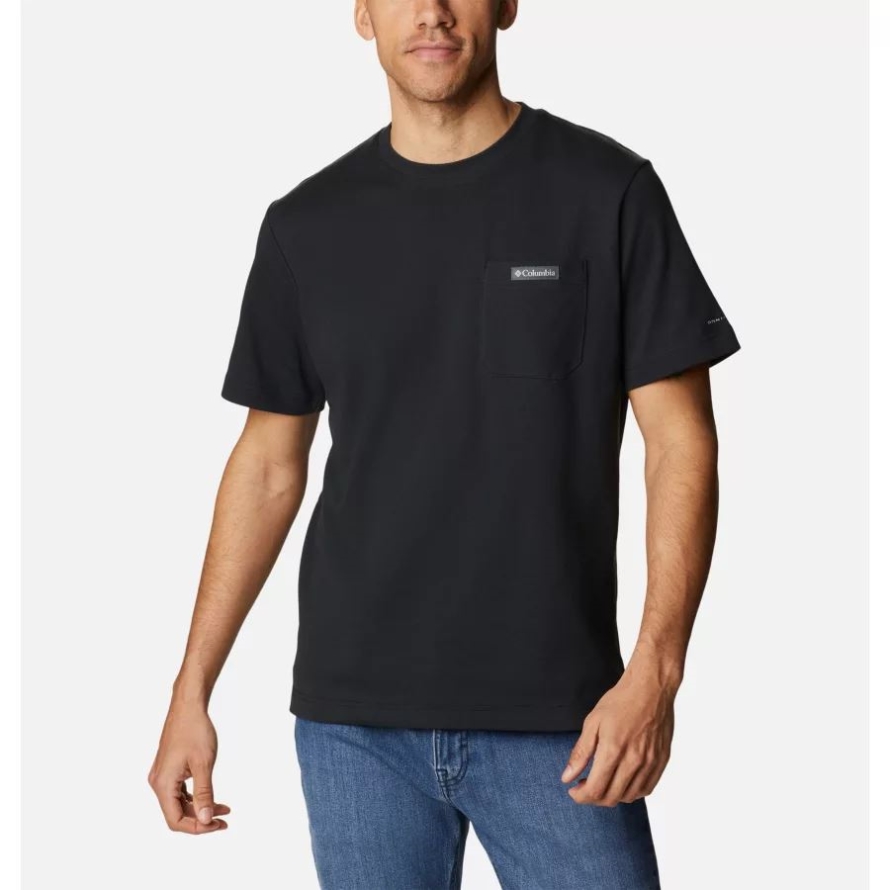 Men's Heritage Park Pocket T-Shirt Black Columbia