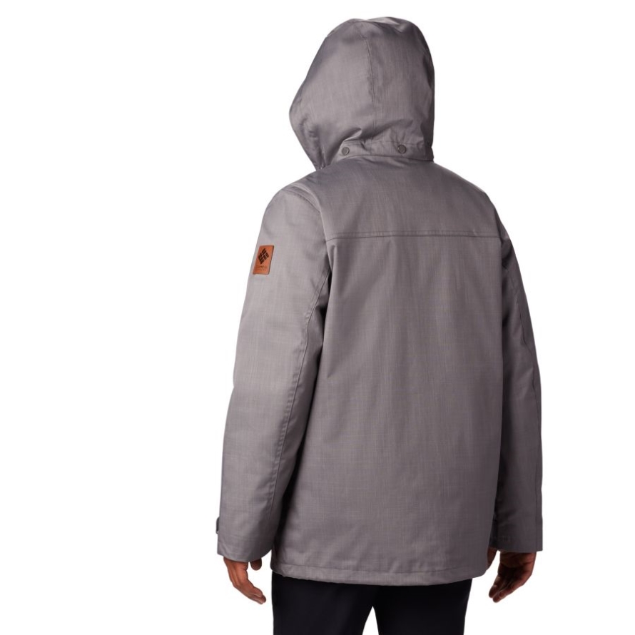 Men's Horizons Pine Interchange Jacket City Grey Columbia