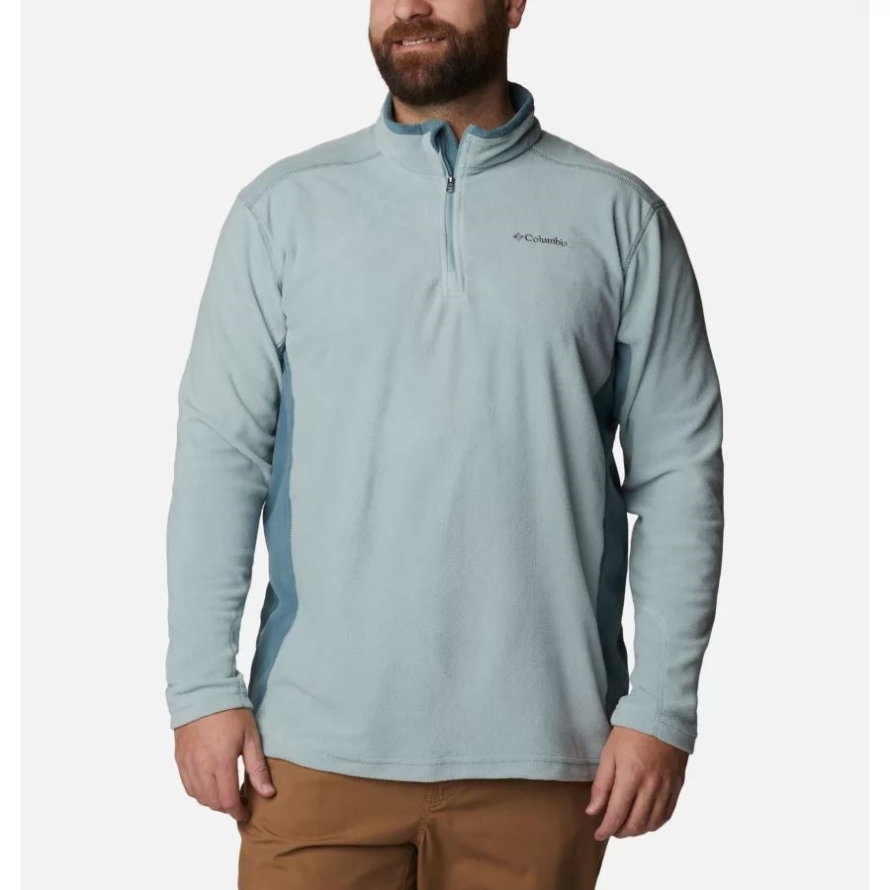 Men's Klamath Range II Half Zip Fleece Pullover Big Niagara/Metal Columbia