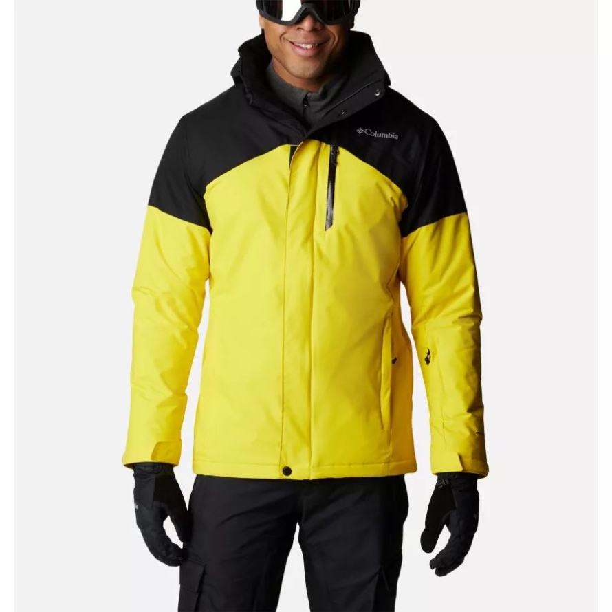 Men's Last Tracks Ski Jacket Laser Lemon/Black Columbia