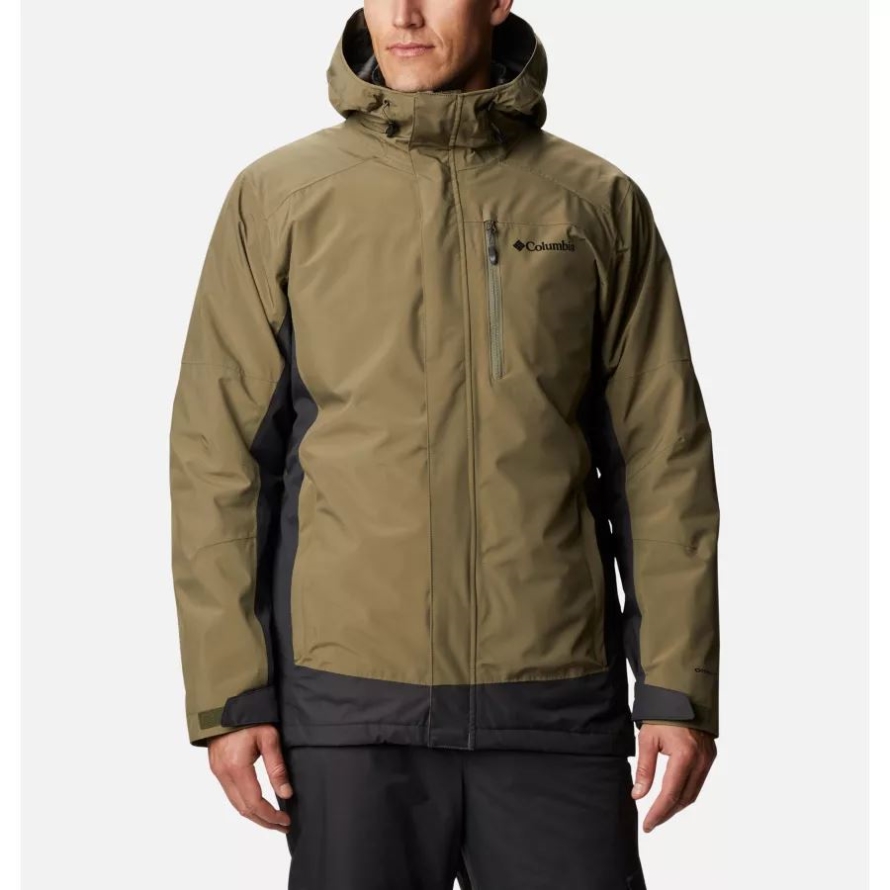 Men's Lhotse III Interchange Jacket Stone Green/Shark Columbia