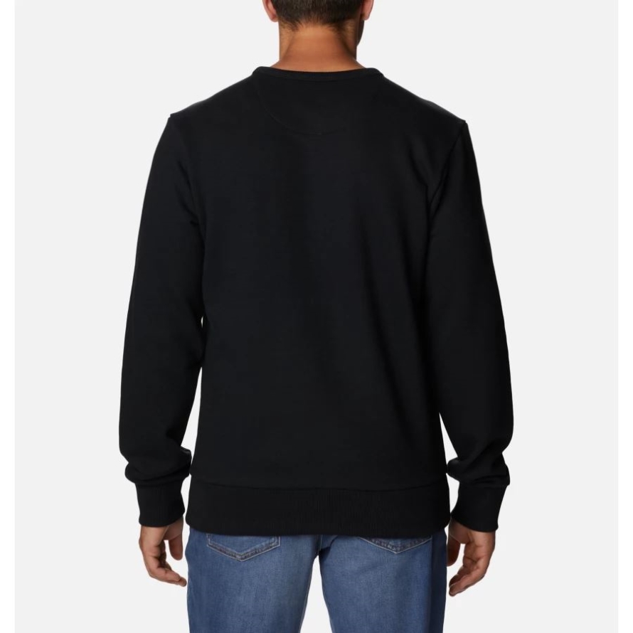 Men's Lodge Heavyweight Crew Sweatshirt Black Columbia