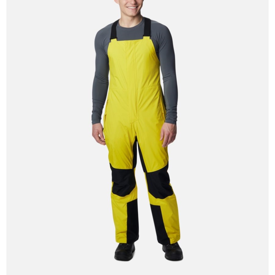 Men's M Iceventure Waterproof Ski Bib Laser Lemon/Black Columbia