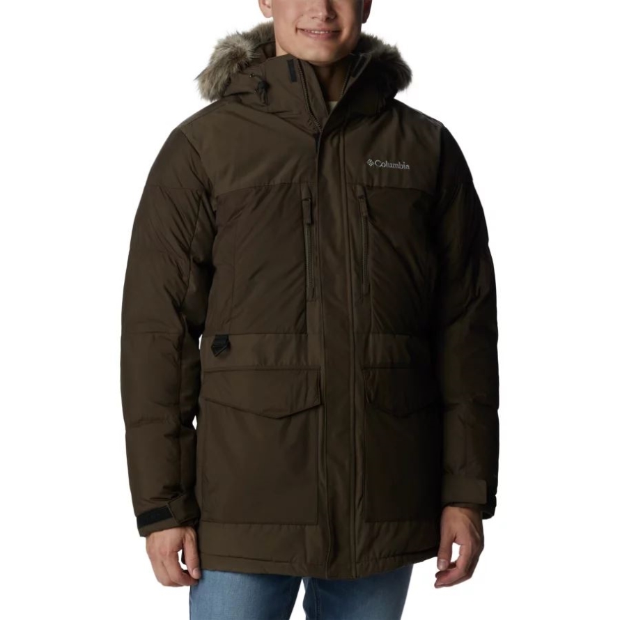 Men's Marquam Peak Fusion Insulated Parka Columbia Cordovan