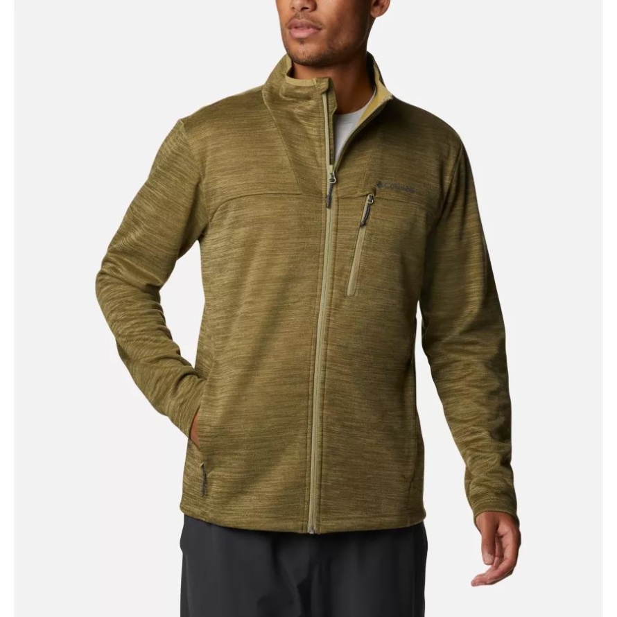 Men's Maxtrail II Technical Fleece Jacket Columbia Savory Heather