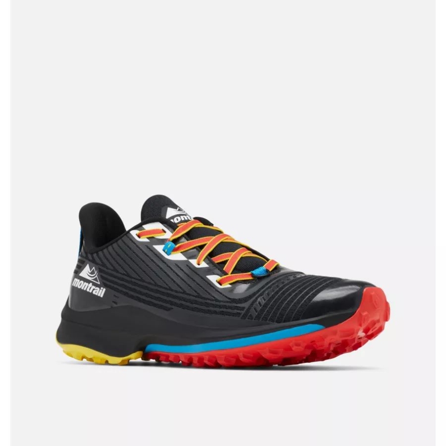 Men's Montrail Trinity AG Trail Running Shoe Columbia Black/White