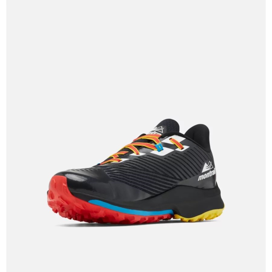 Men's Montrail Trinity AG Trail Running Shoe Columbia Black/White