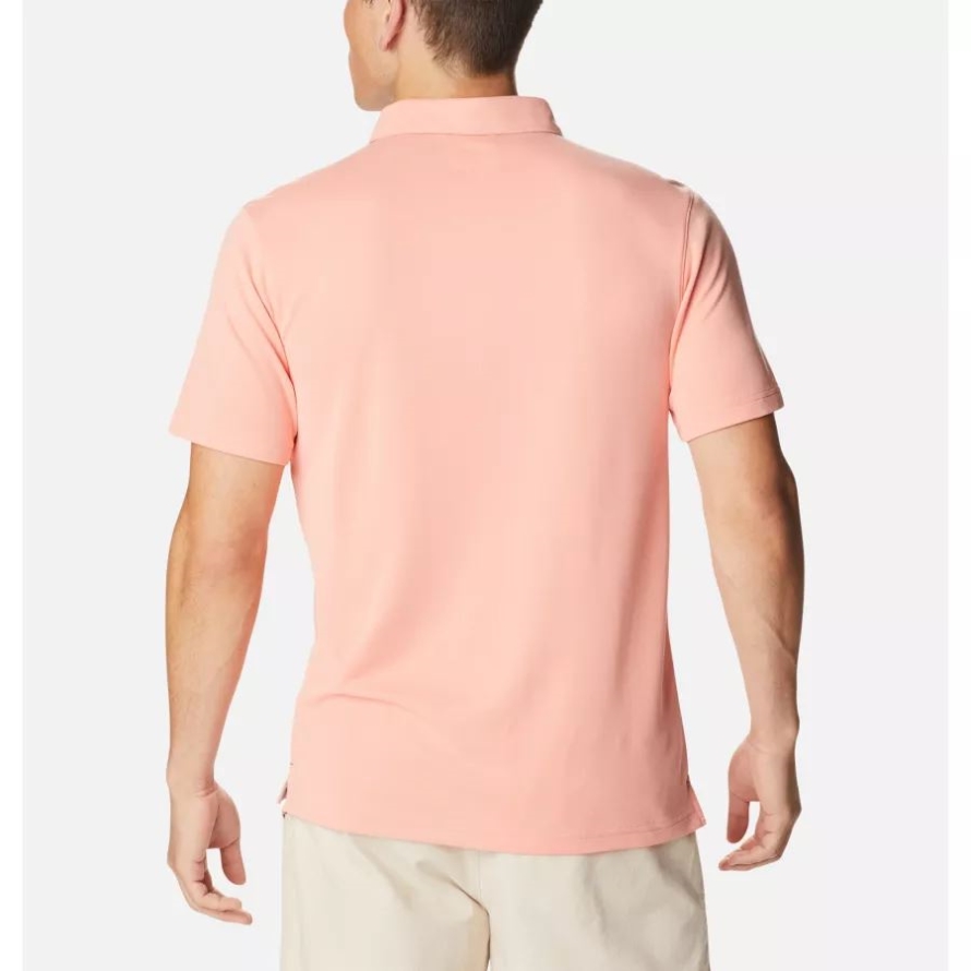 Men's Nelson Point Polo Columbia Coral Reef