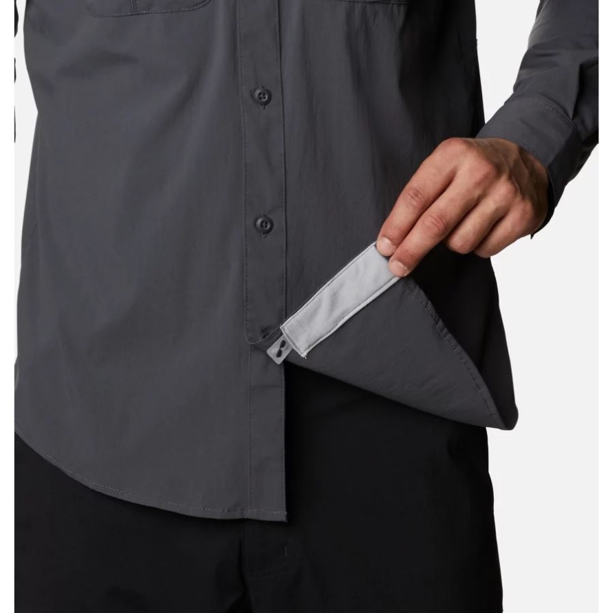 Men's Newton Ridge Long Sleeve Shirt Columbia Shark
