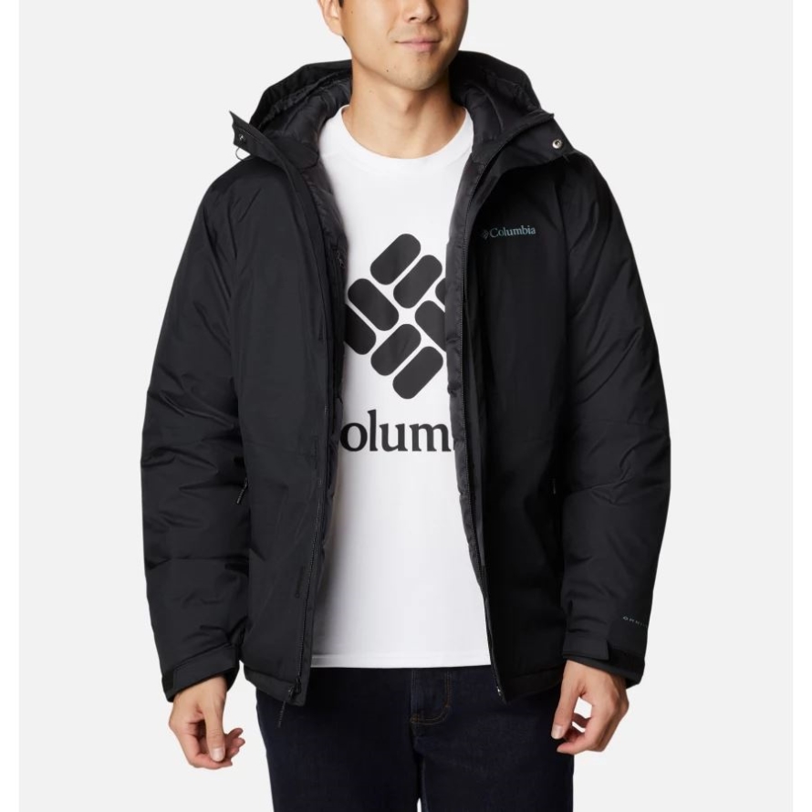 Men's Oak Harbor Insulated Waterproof Jacket Columbia Black