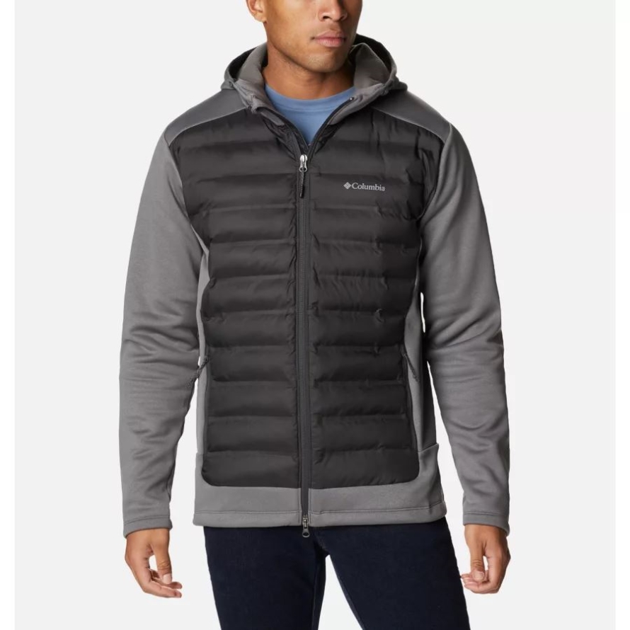 Men's Out-Shield Insulated Full Zip Hoodie City Grey/Shark Columbia