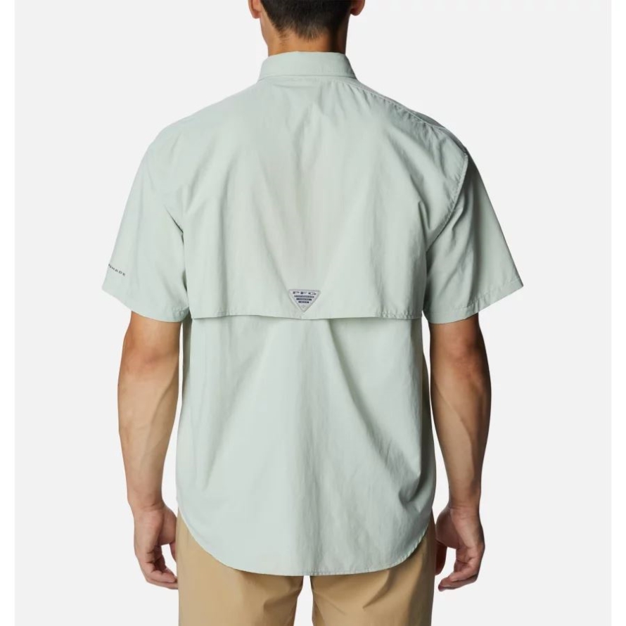 Men's PFG Bahama II Short Sleeve Shirt Columbia Cool Green