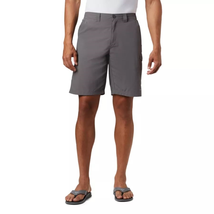 Men's PFG Blood 'N Guts Shorts City Grey Columbia