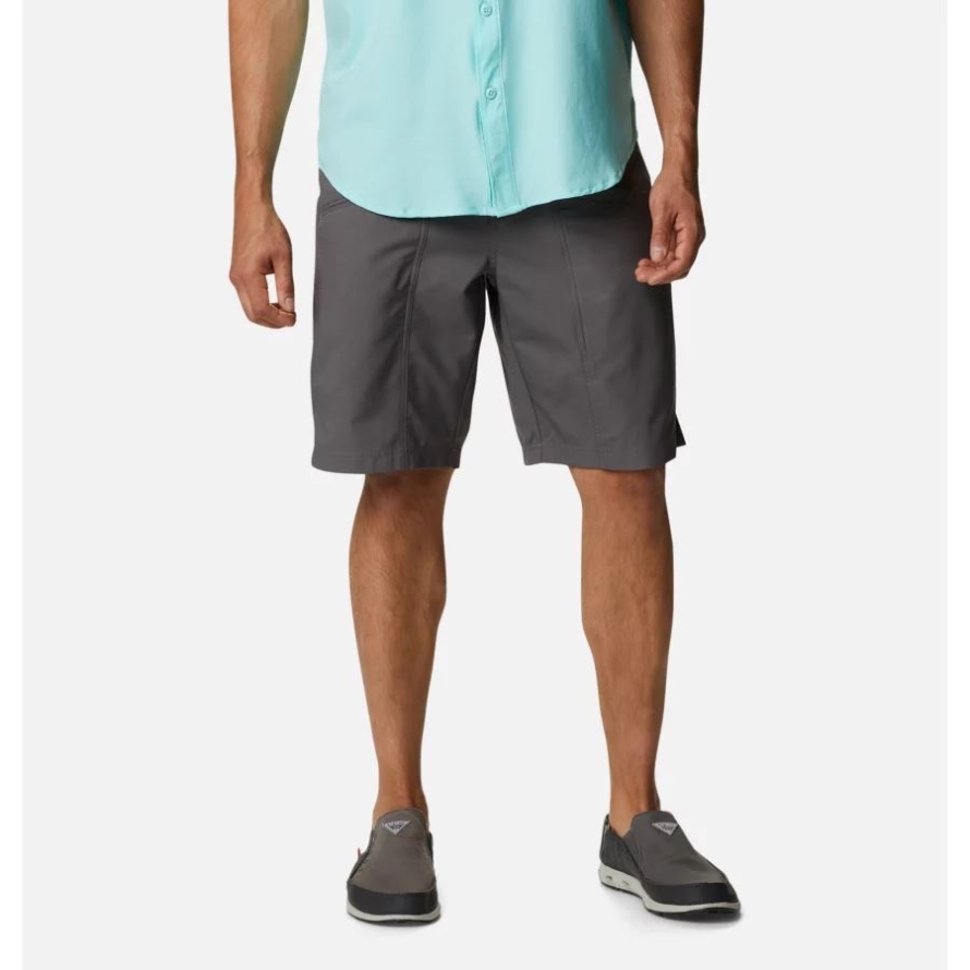 Men's PFG Skiff Guide Shorts City Grey Columbia