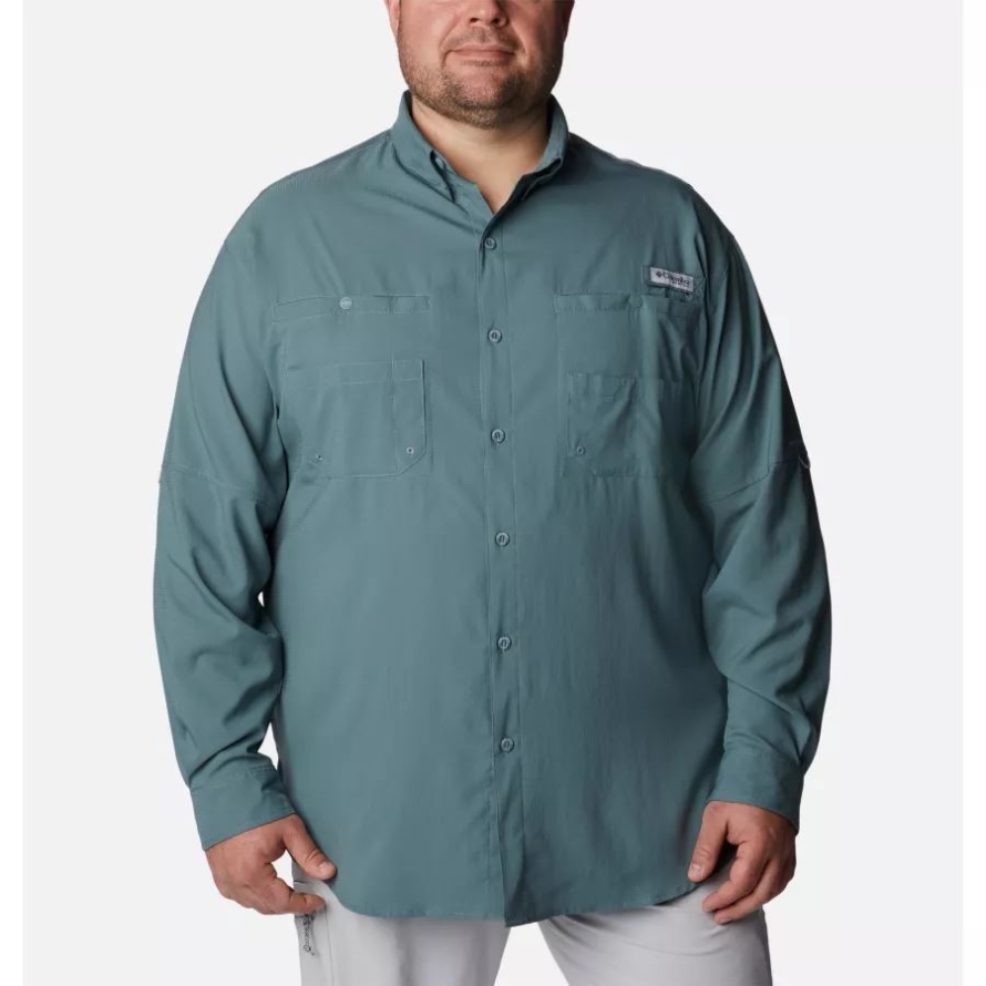 Men's PFG Tamiami II Long Sleeve Shirt Big Metal Columbia