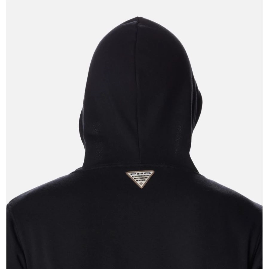 Men's PHG University Hoodie Black/Blaze Buck Columbia