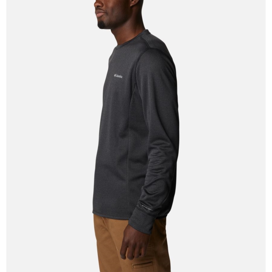 Men's Park View Crew Shirt Black Heather Columbia