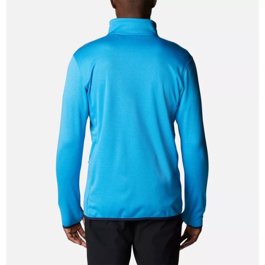 Men's Park View Fleece Jacket Columbia Compass Blue Heather