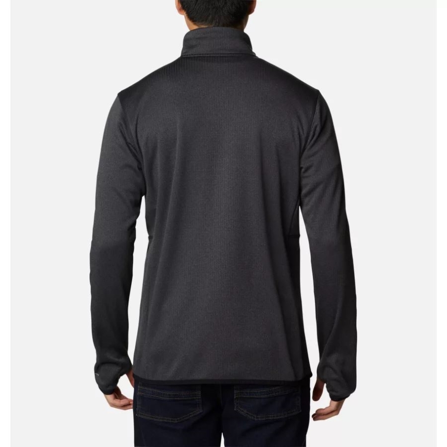 Men's Park View Half-Zip Fleece Columbia Black Heather