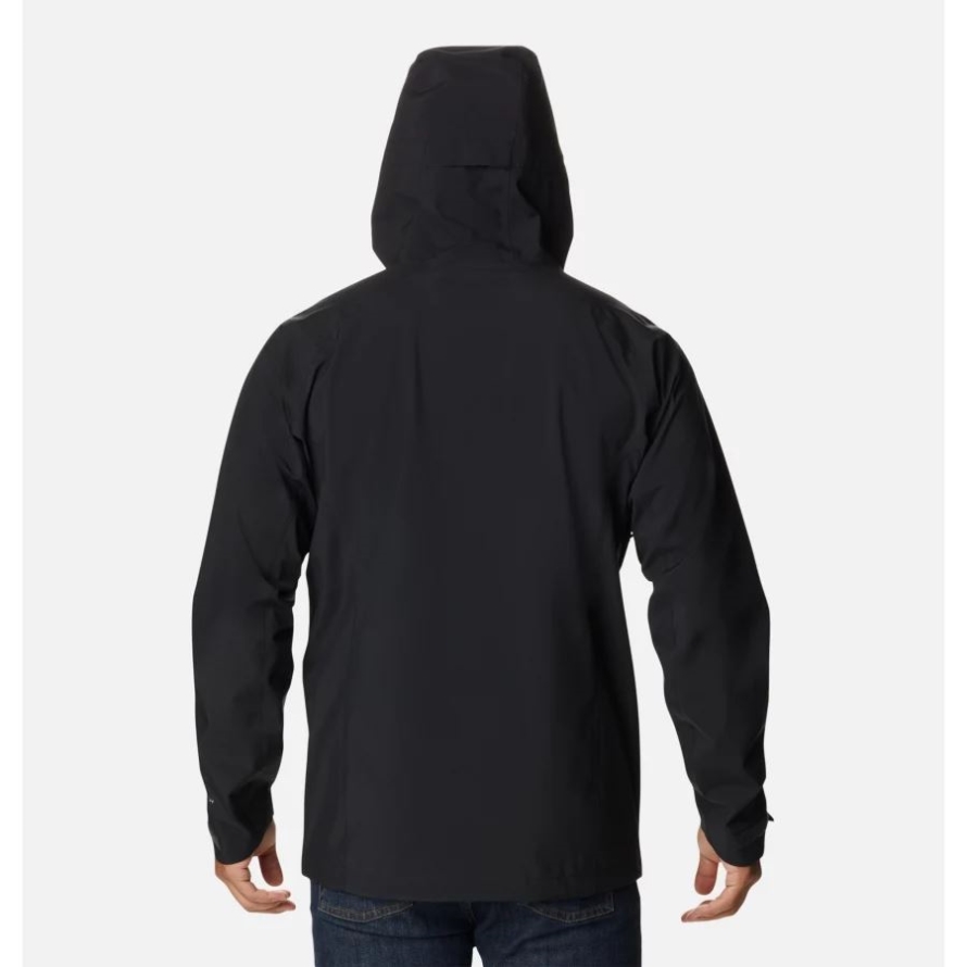 Men's Peak Creek Waterproof Shell Walking Jacket Columbia Black