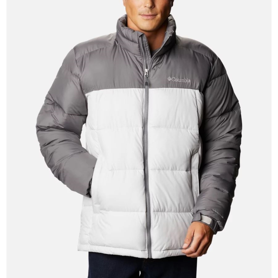 Men's Pike Lake Puffer Jacket Nimbus Grey/City Grey Columbia