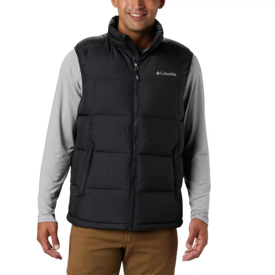 Men's Pike Lake Vest Columbia Black