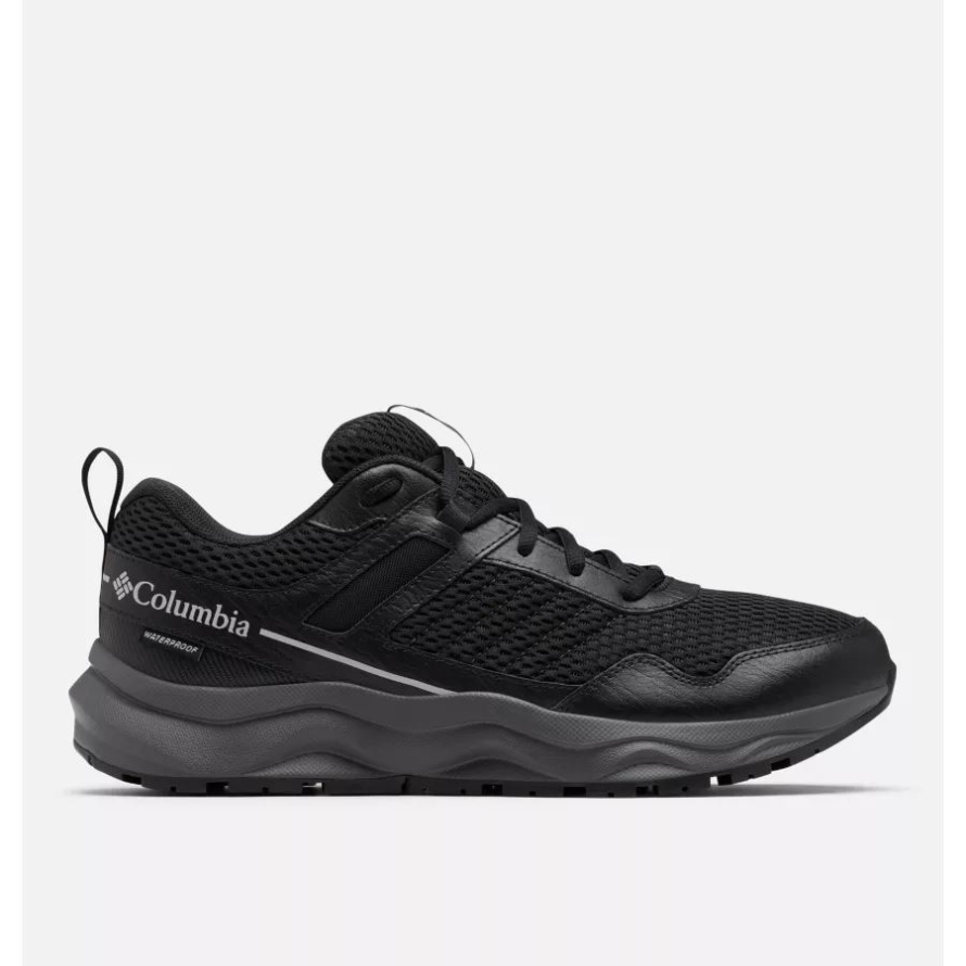 Men's Plateau Waterproof Shoe Columbia Black/Steam