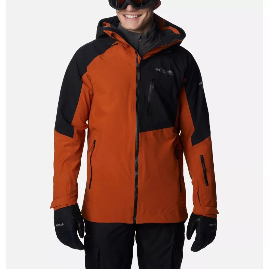 Men's Platinum Peak 3L Jacket Warm Copper/Black Columbia