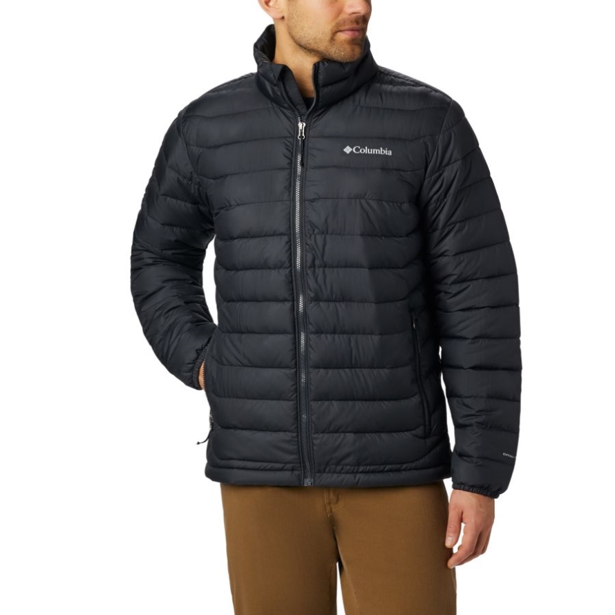 Men's Powder Lite Insulated Jacket Black Columbia