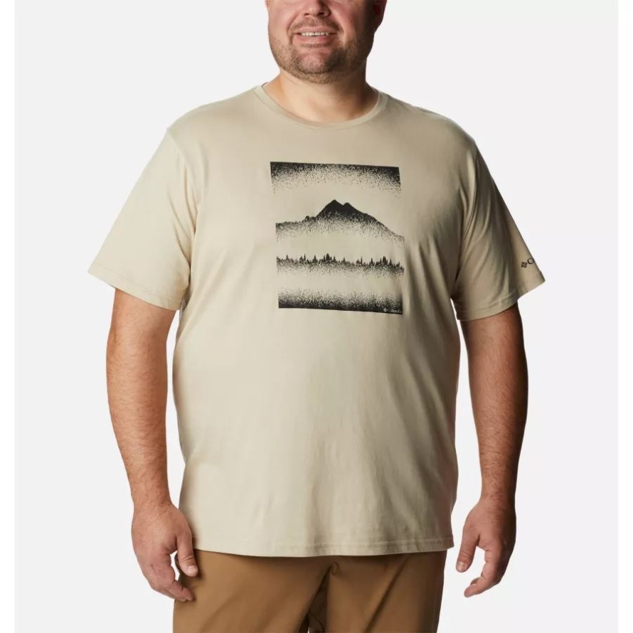 Men's Rapid Ridge Graphic T-shirt Columbia Ancient Fossil/Stippled Hills
