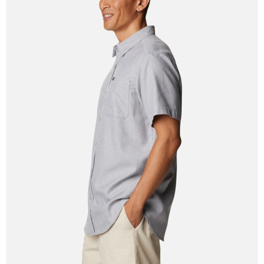 Men's Rapid Rivers Novelty Short Sleeve Shirt Shark/Columbia Grey Columbia
