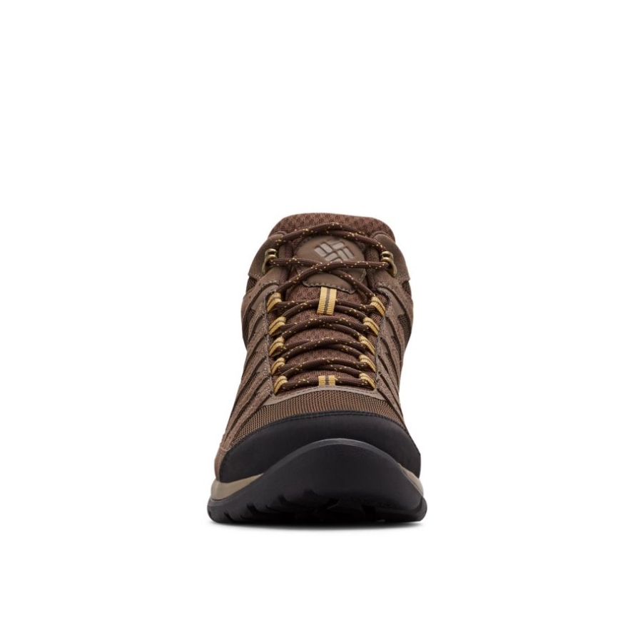 Men's Redmond V2 Mid Waterproof Shoe Cordovan/Baker Columbia