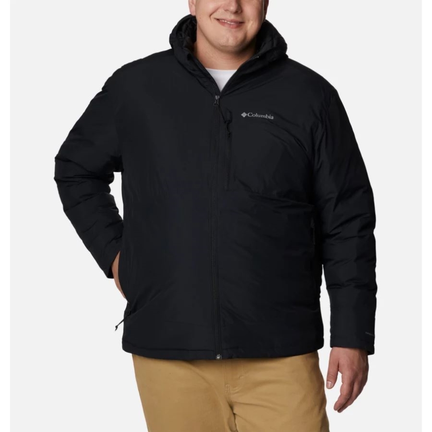 Men's Reno Ridge Hooded Jacket Big Black Columbia