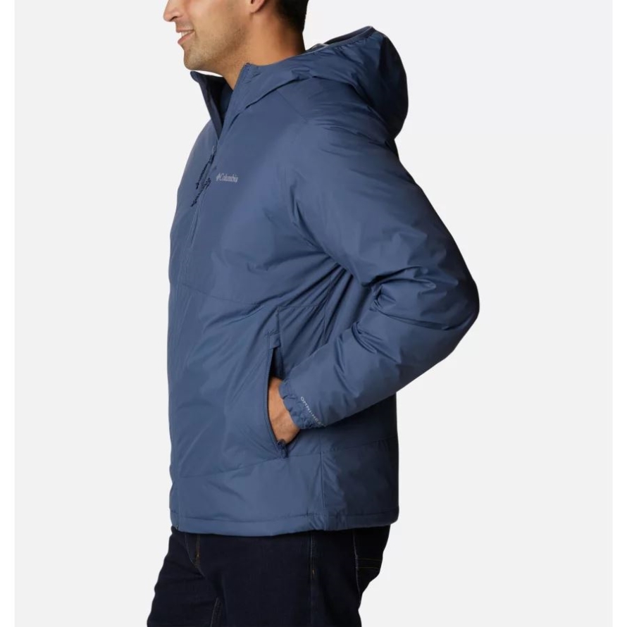 Men's Reno Ridge Hooded Jacket Columbia Dark Mountain