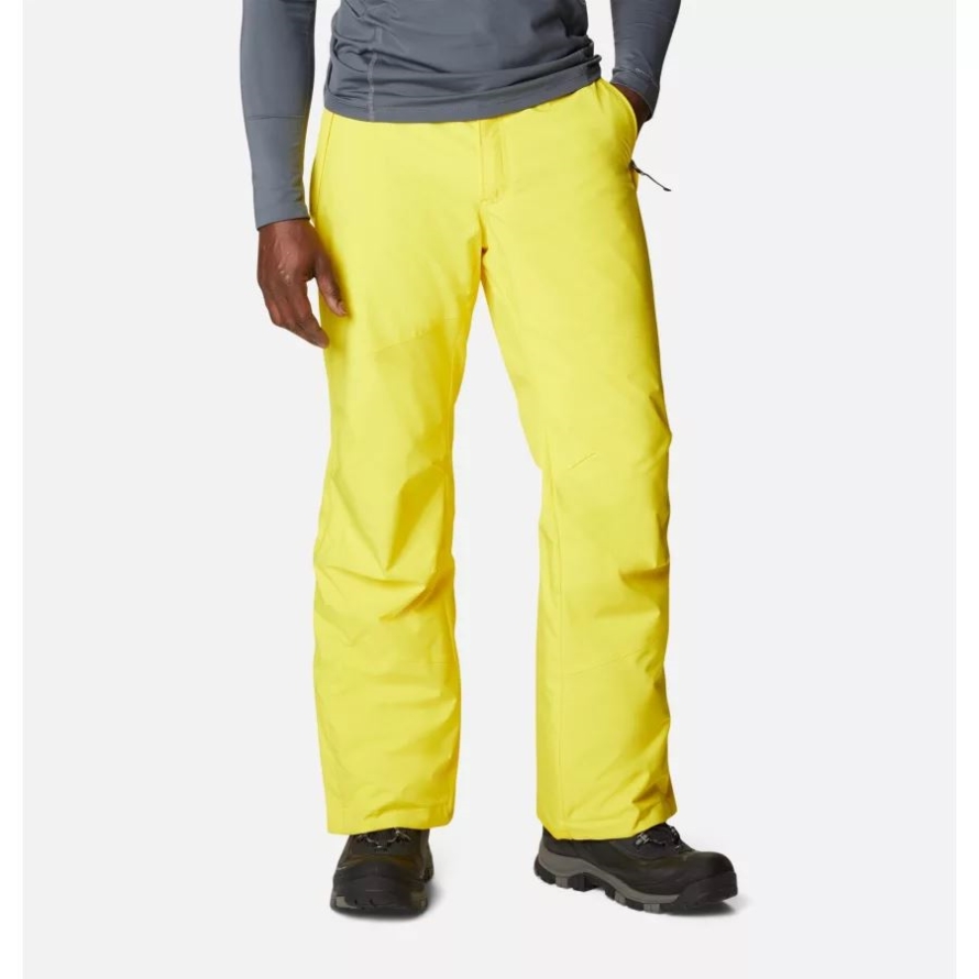 Men's Shafer Canyon Waterproof Ski Trousers Laser Lemon Columbia